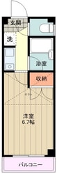 エルム国立の物件間取画像